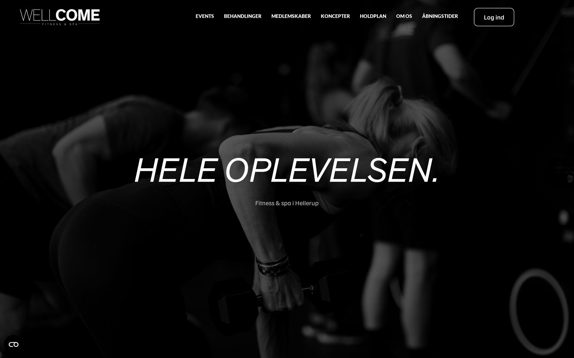 Forside fra wellcome.dk