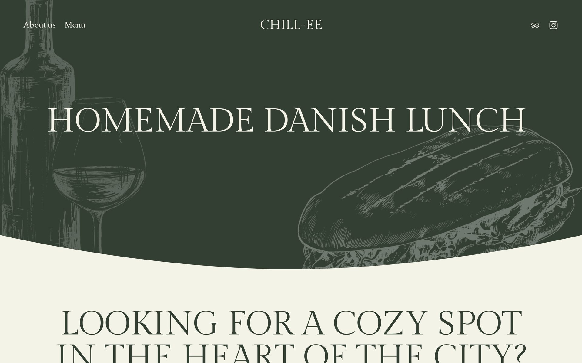 Forside fra chillee.dk